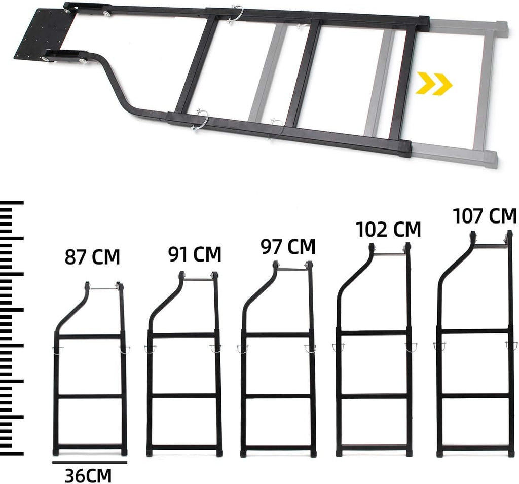 Universal Extension Step Ladder with Stainless Steel Screws E17924