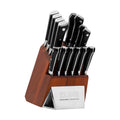 15-Piece German Steel Kitchen Knife Block Set Q70079