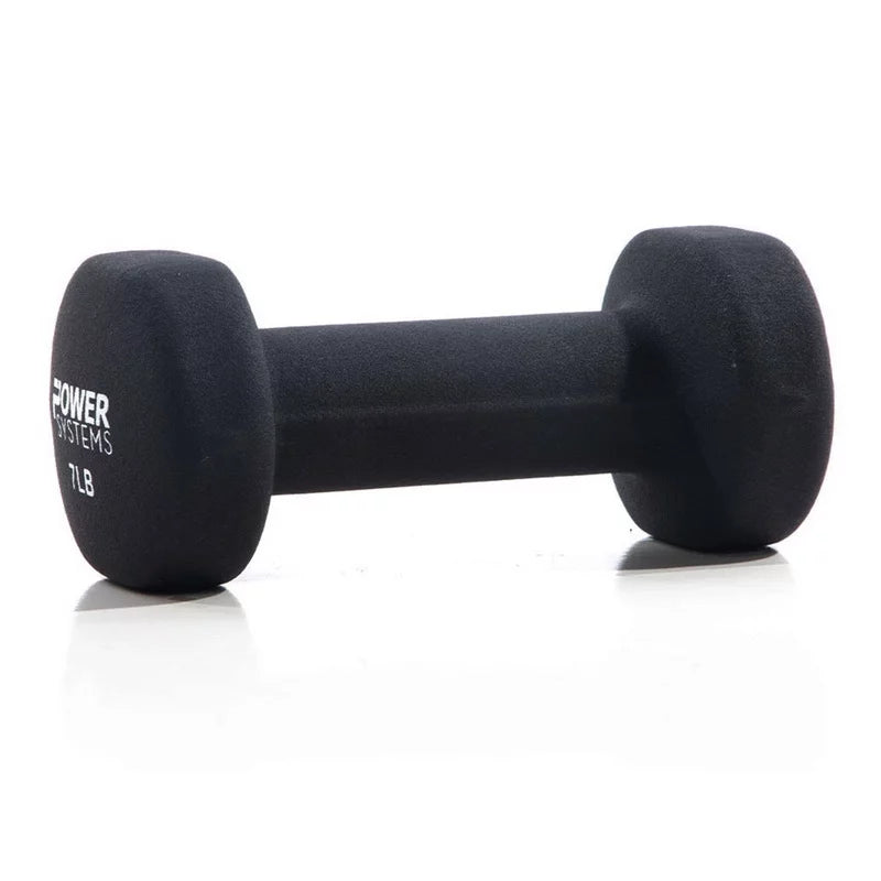 Neoprene Coated Dumbbell, Black, Pair, 8 lb M168