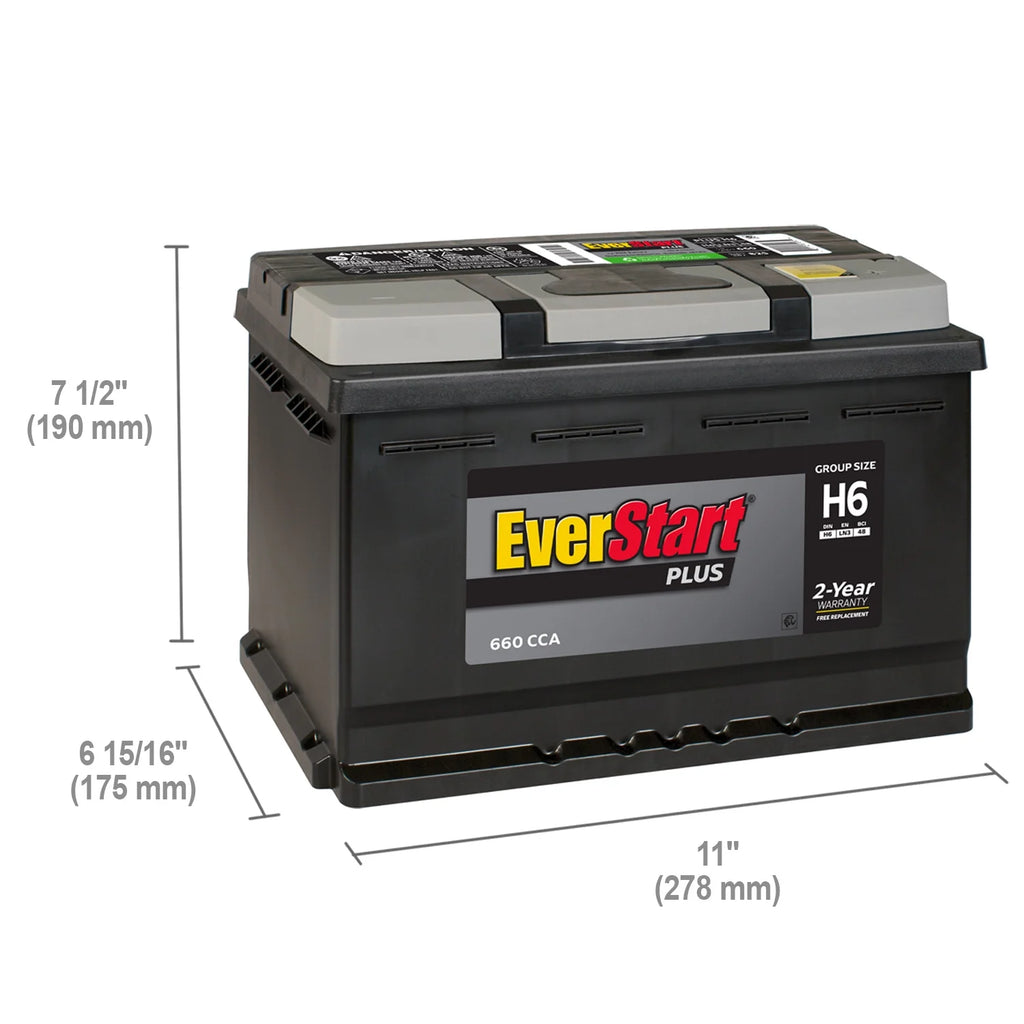 Lead Acid Automotive Battery 12 Volt 660 CCA K4880