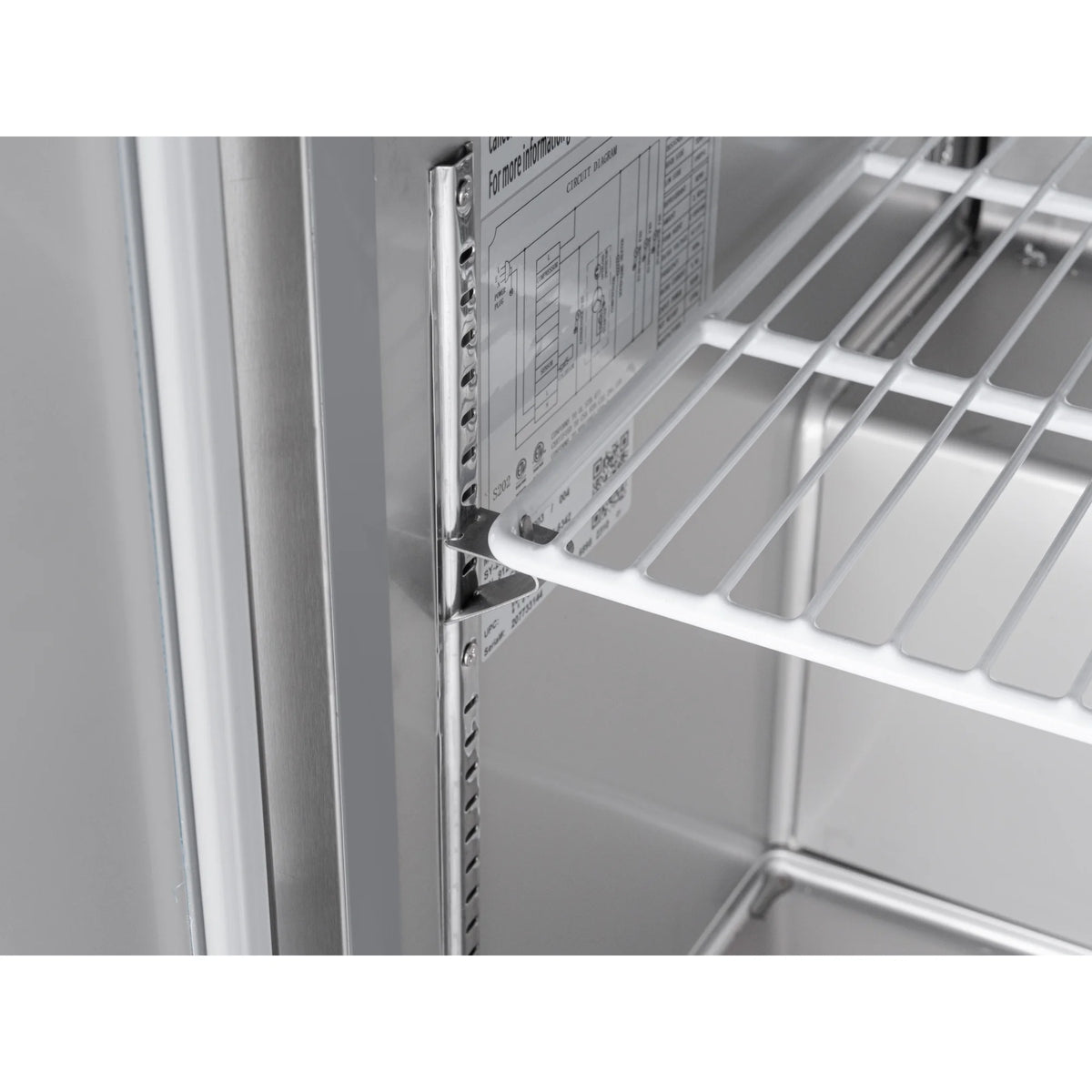 Commercial Refrigerated Prep Station Cold Table with 6 Pan Storage F6452