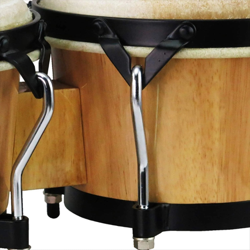 7" & 8-1/2" Natural Finish Bongos M27866