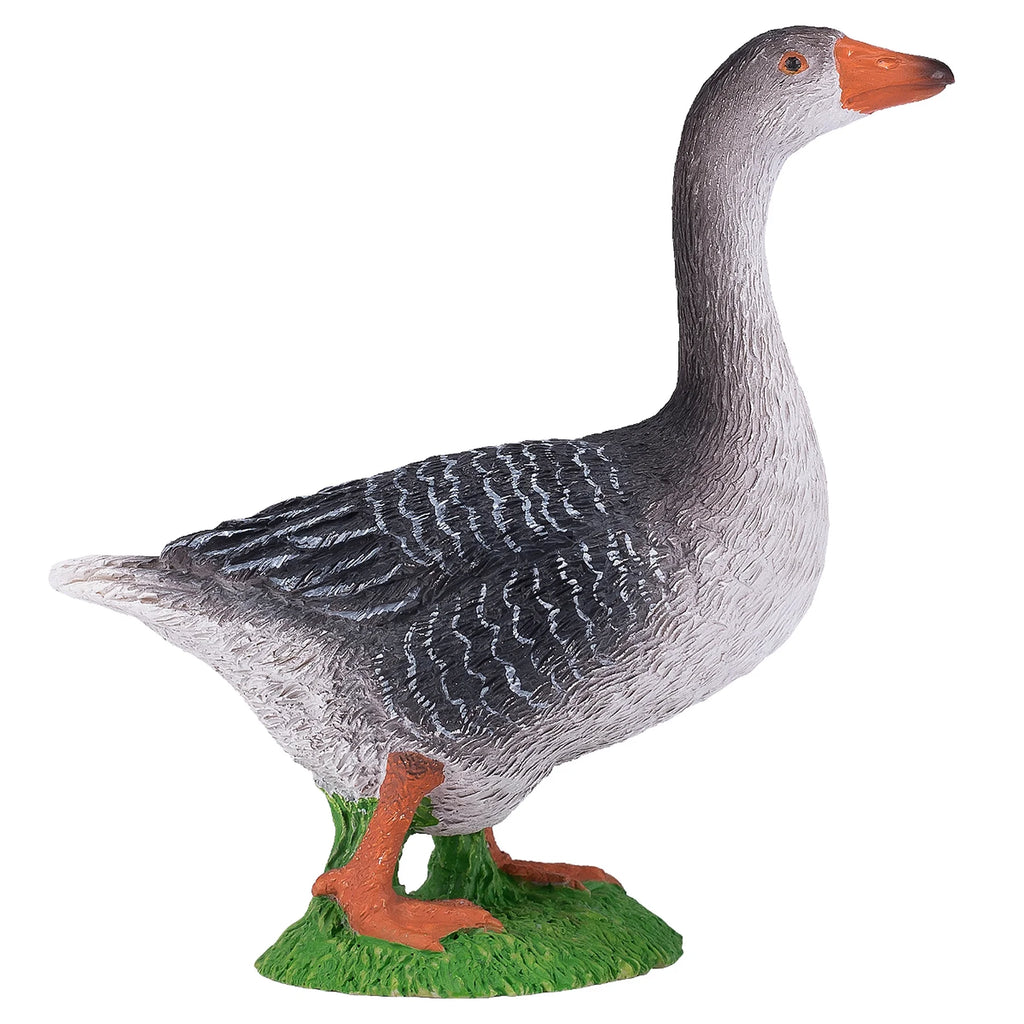 Grey Goose Realistic Hand Painted Toy Figurine Q106