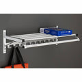 Aluminum Wall Mount Coat Rack with Hanger Rod and Coat Hook Strip T711