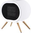 Small Space Heater, 1000W PTC Ceramic Electric Fan Heater - Black F953