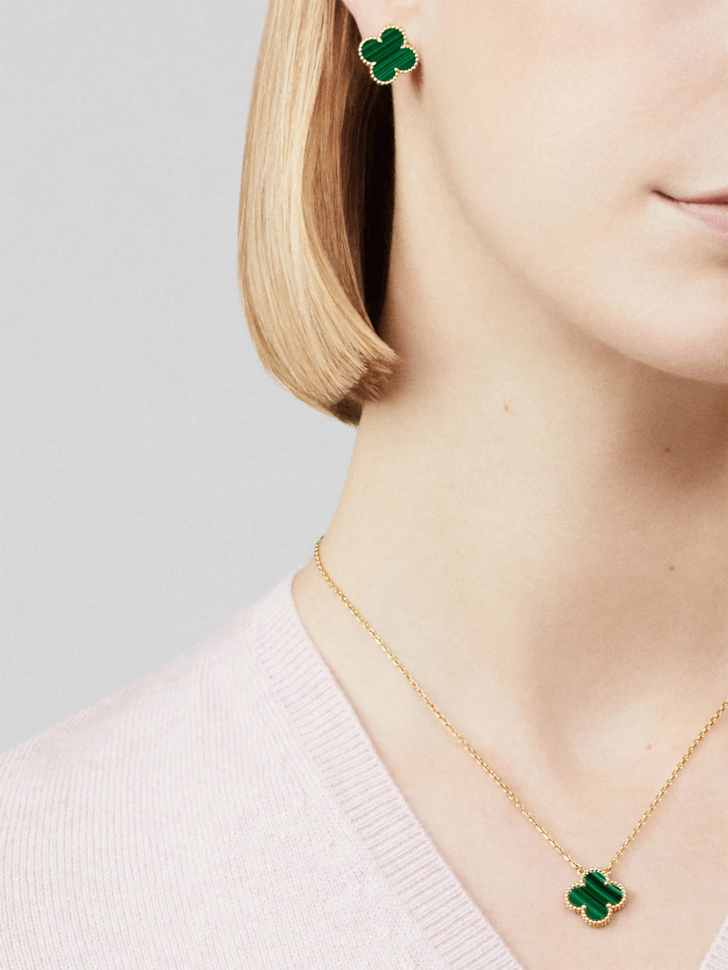 Clover Leaf Necklace M840