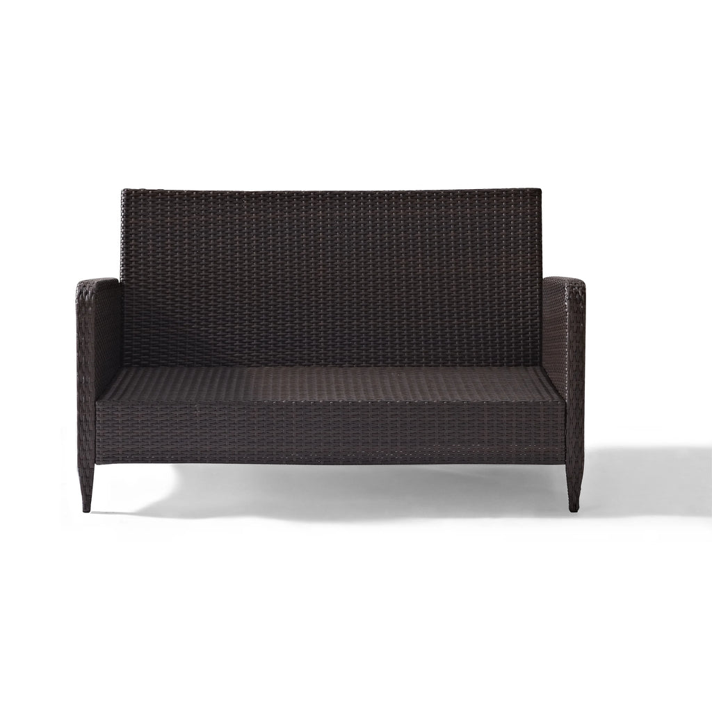 Sangria Outdoor Wicker Loveseat H479939