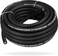 4 Gauge Red 25ft Power/Ground Wire OFC Pack of 2 C94160