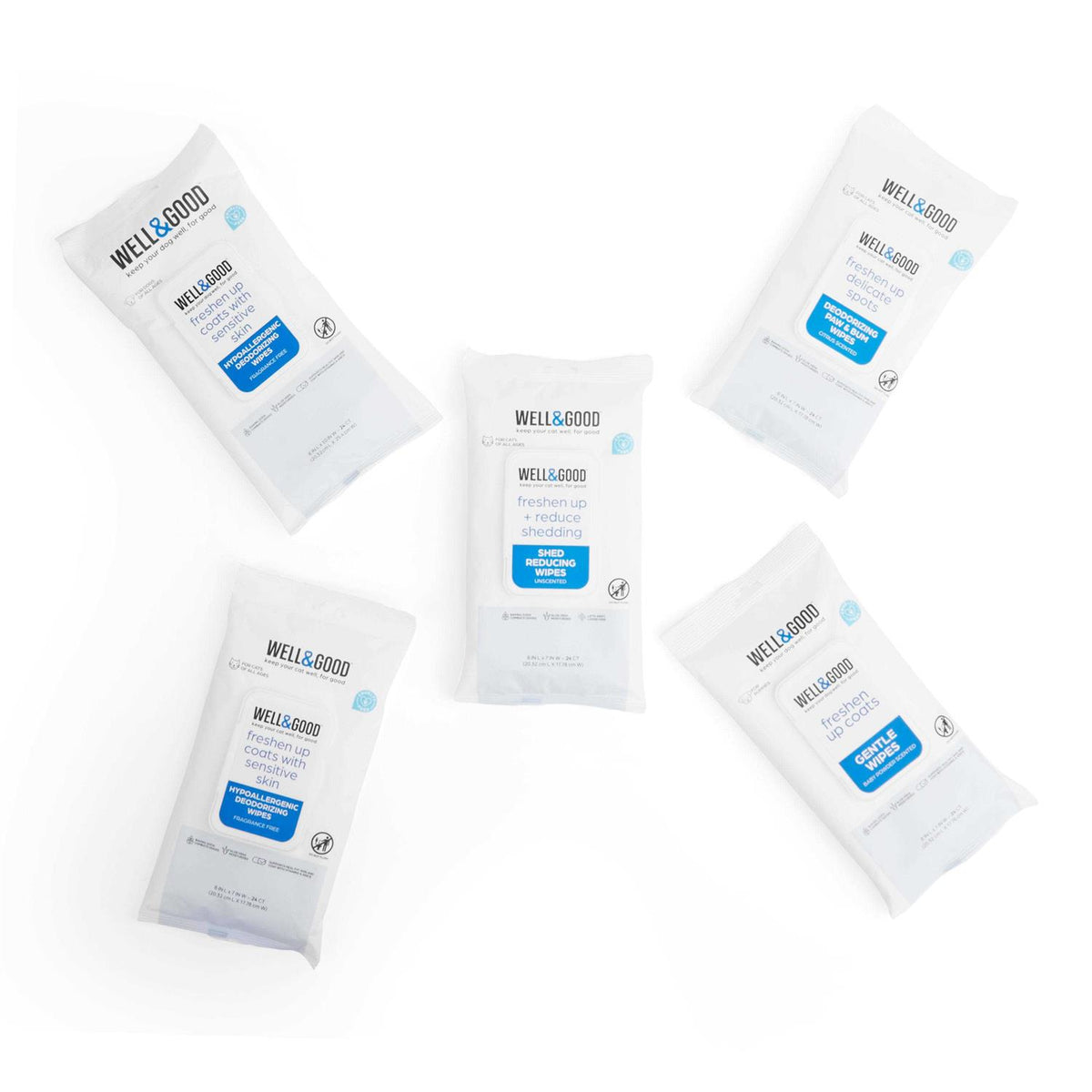 Deodorizing Paw and Bum Wipes U2590
