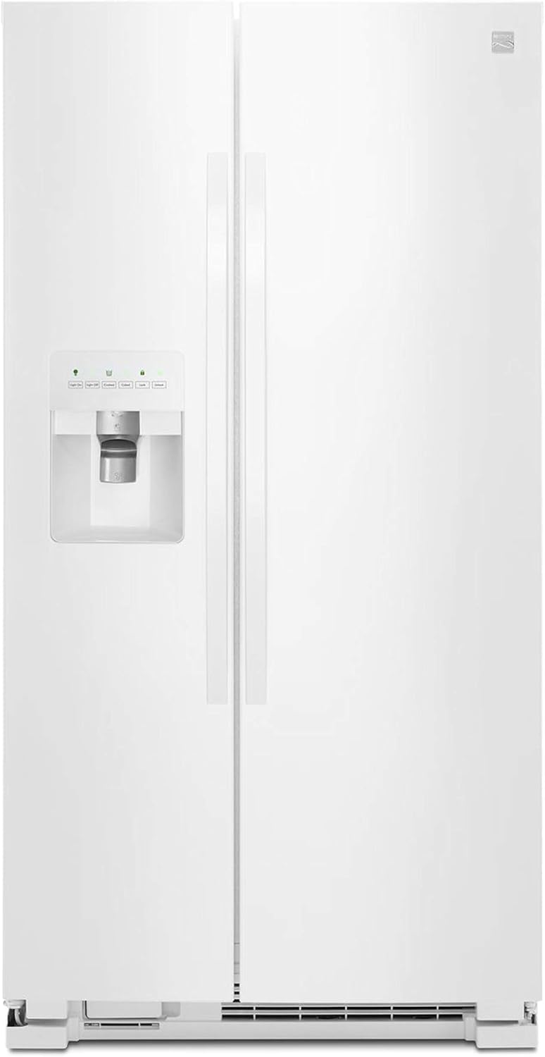 Black 36 Side-by-Side Refrigerator and Freezer G39518