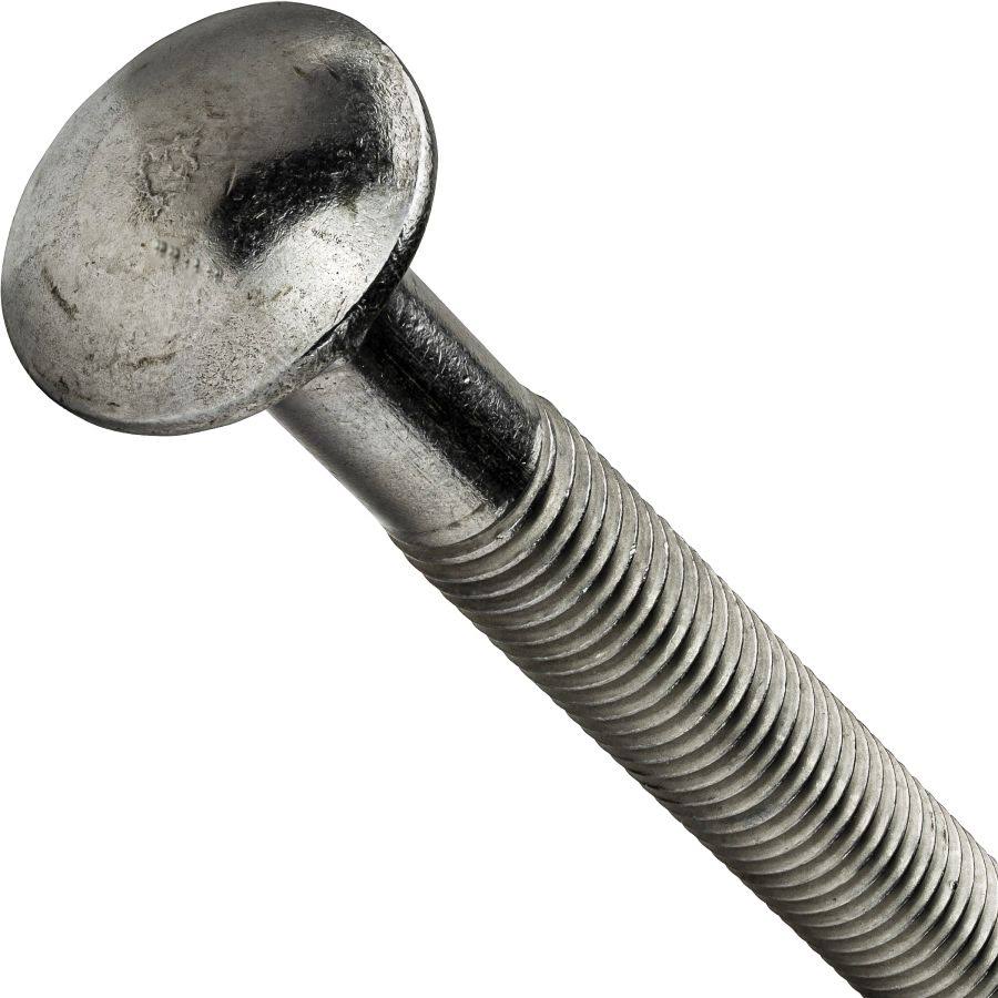 5/8-11 x 14x22 Partially Threaded Stainless Steel 18-8 Carriage Bolts Qty 5 B850