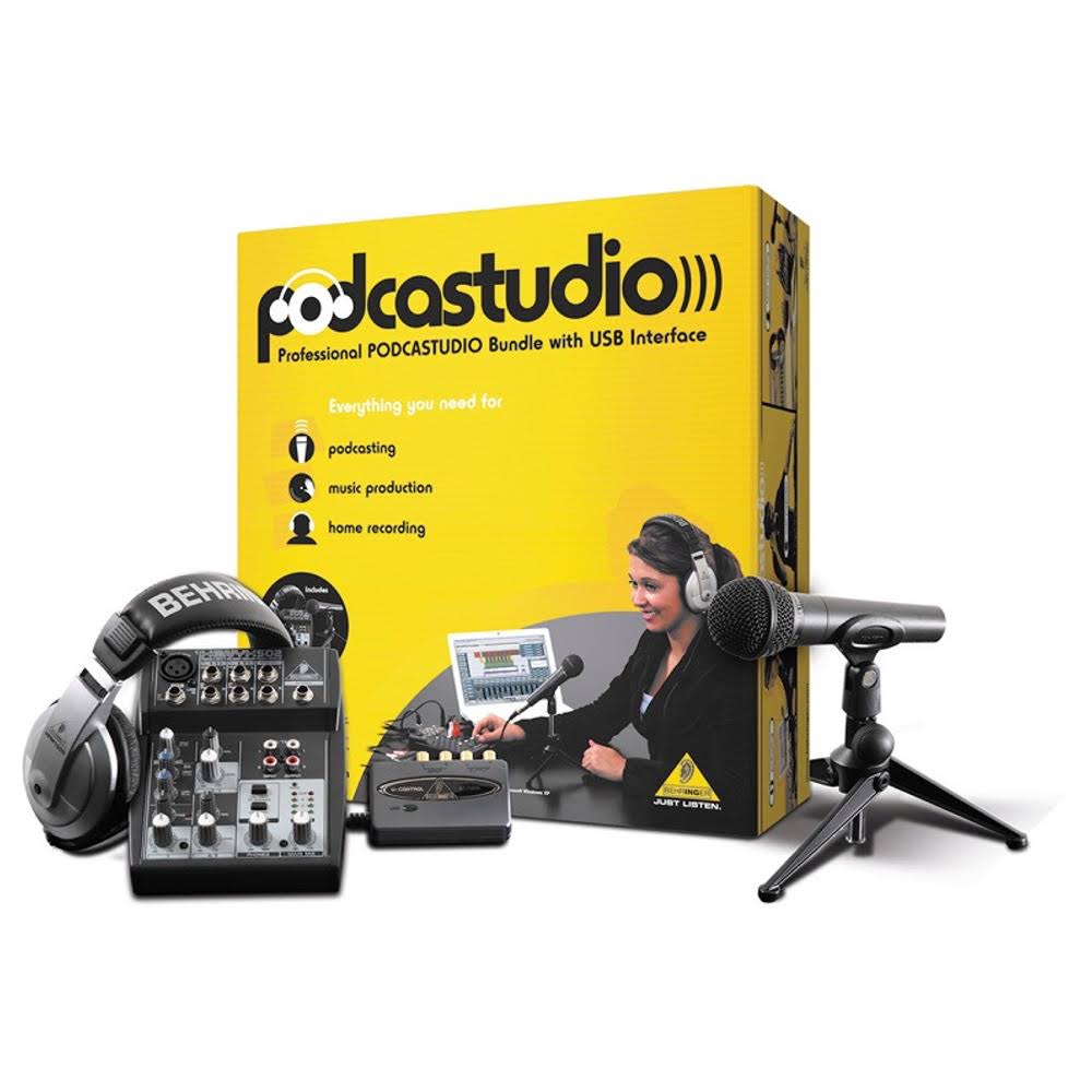 Podcastudio USB Interface Bundle F2997