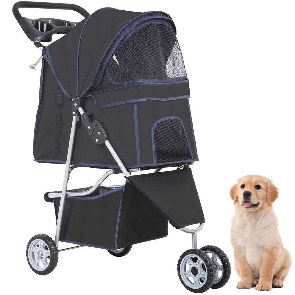 Pet Stroller Folding Carrier T611943