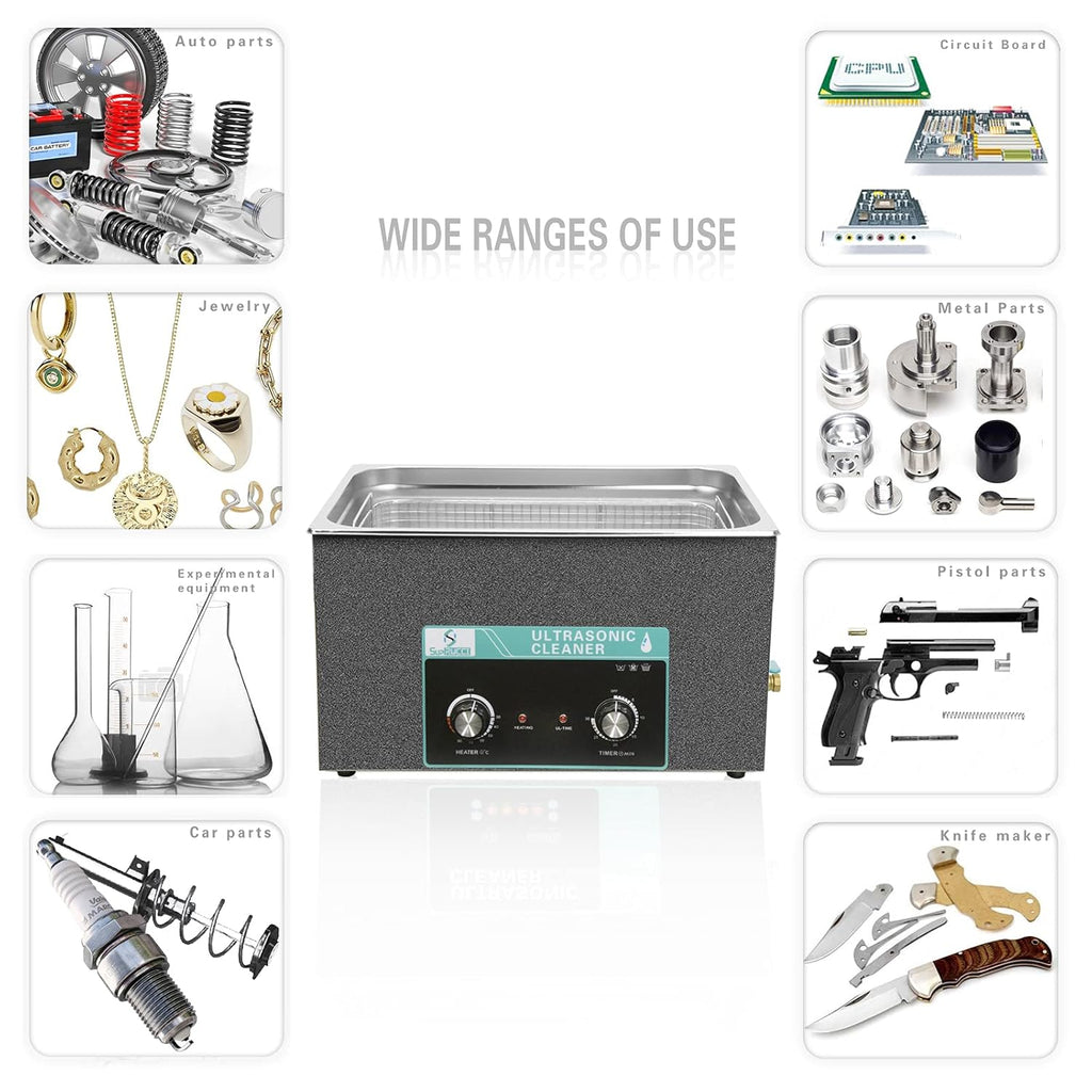 Ultrasonic Cleaner with Heated Basket Y567
