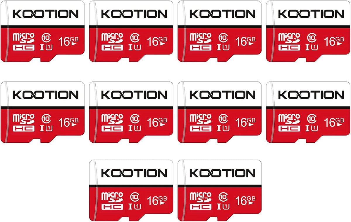 10-Pack 32 GB Micro SDHC UHS-1 Memory Card O236320