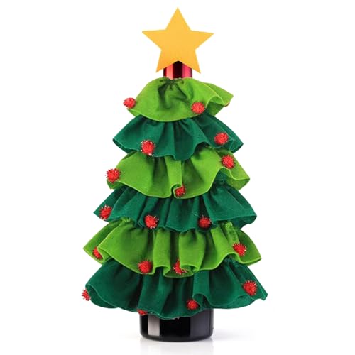 Christmas Tree Wine Bottle Cover Bags V721