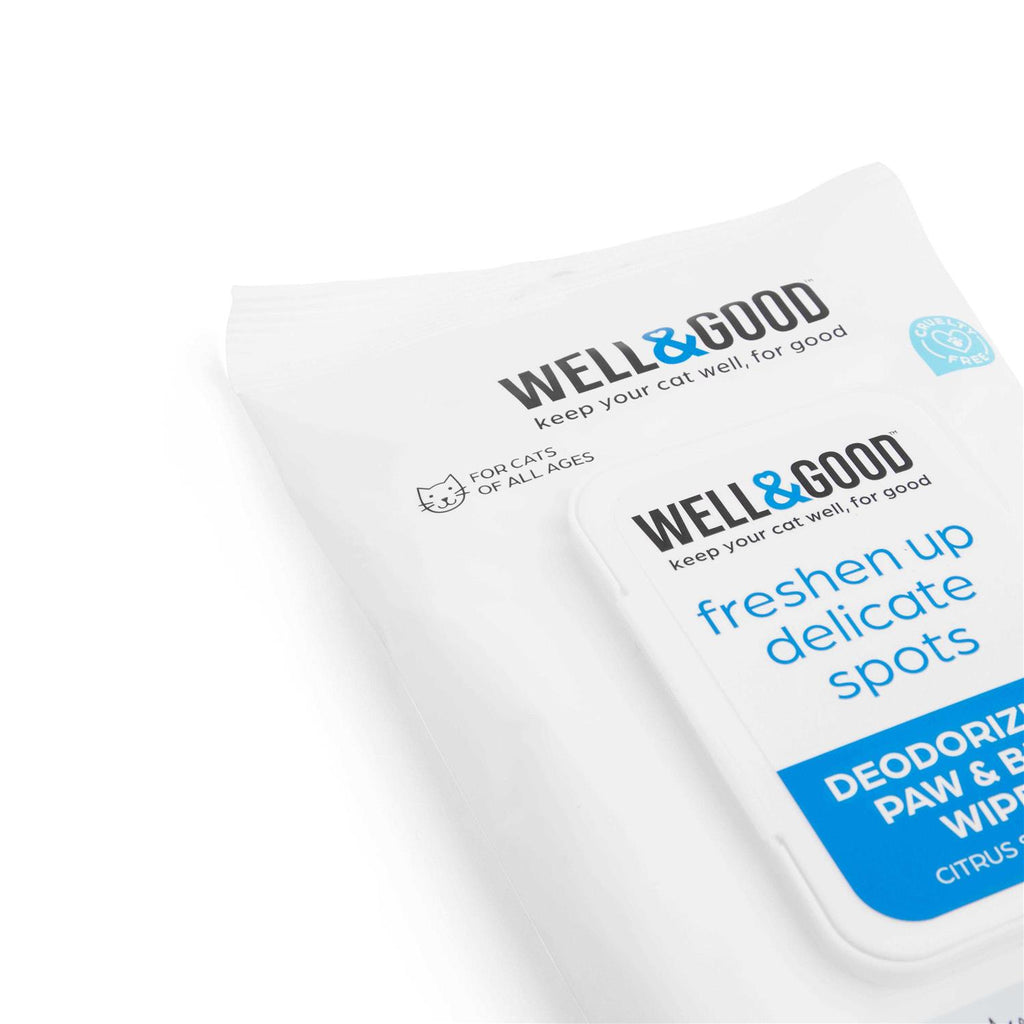 Deodorizing Paw and Bum Wipes U2590