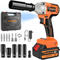 1/2 inch Brushless Cordless Impact Wrench with 3.0Ah Li-ion Battery & 7 Sockets G83893