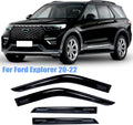 Side Window Visor Deflectors Rain Guards Pack of 4 P639974