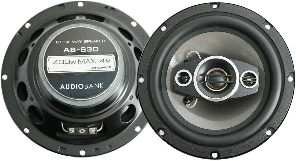 6.5-Inches 4-Way Car Audio Coaxial Speakers N591