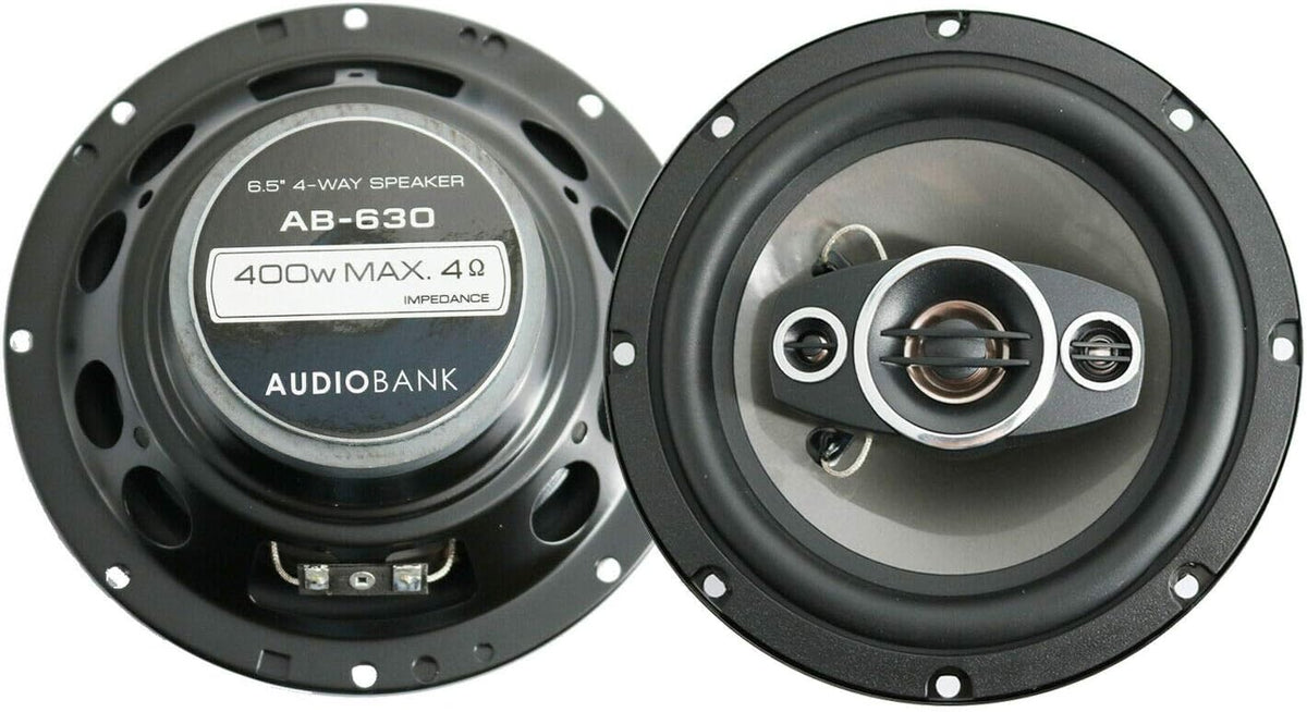 6.5-Inches 4-Way Car Audio Coaxial Speakers N591
