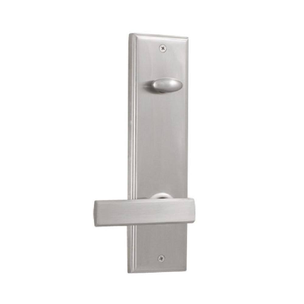 Satin Nickel Interior Interconnected Handleset N284404