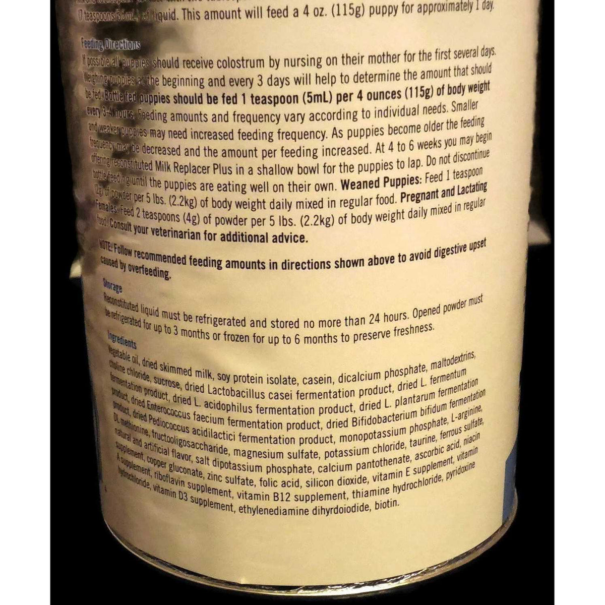 Milk Replacer for Puppies I2018