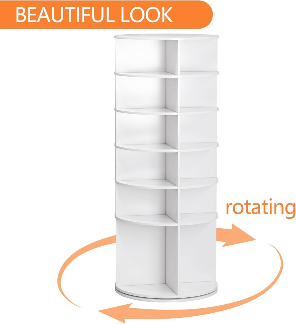 6 Tier Rotating Shoe Rack D68685