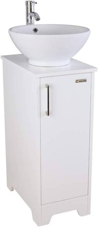 13 inch White Freestanding Bathroom Vanity G588270