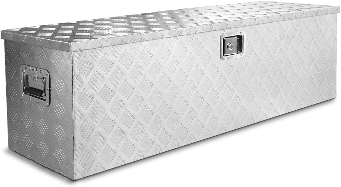 48-Inch Aluminum Pickup Tool Box with Keys R99042