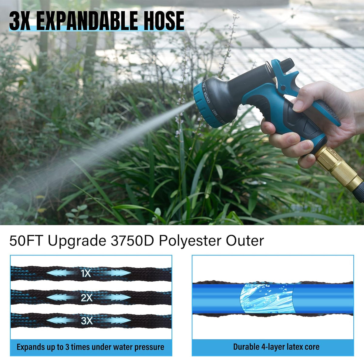 Expandable Garden Hose 50 I4365