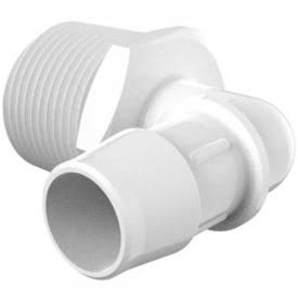 1-11 1/2 NPT to 3/4x22 Barbed Elbow, High Density Polyethylene H953