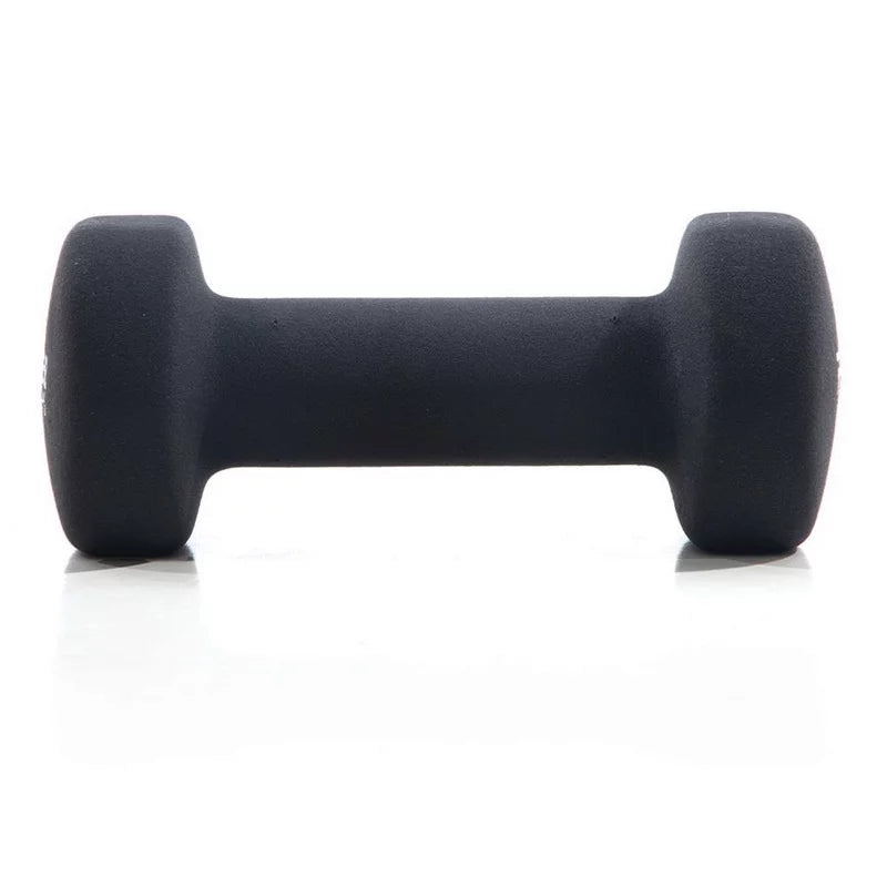 Neoprene Coated Dumbbell, Black, Pair, 8 lb M168