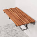 Teak Wall Mount Shower Seat 36x22 S812335