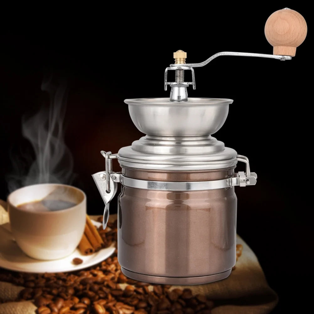 Stainless Steel Manual Coffee Grinder J958009