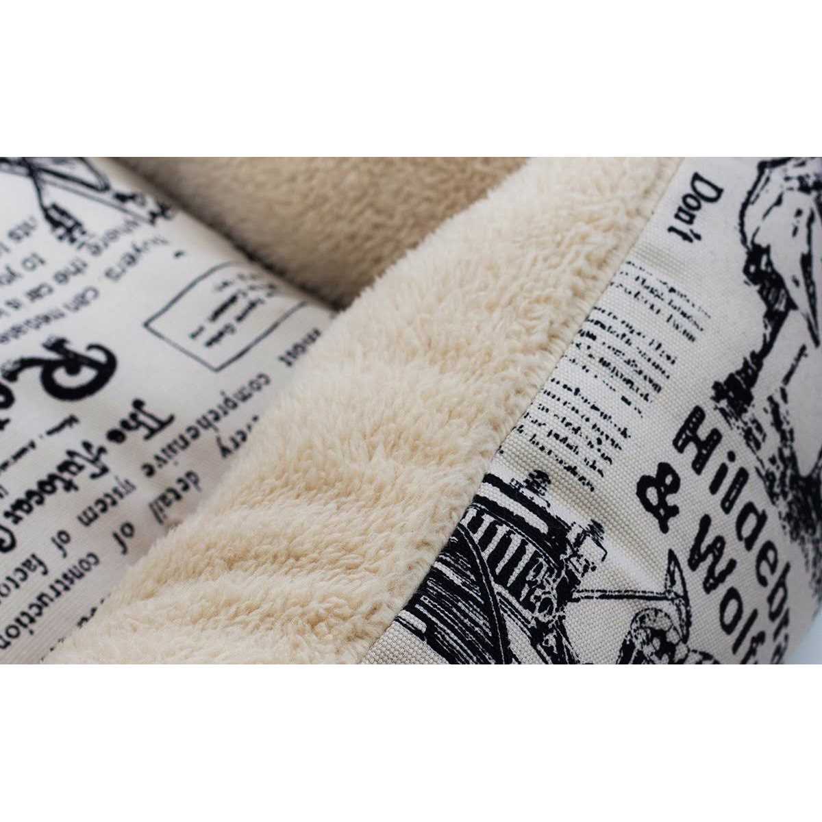 Pet Bed for Cat and Dog Crate Pad with Inner Cushion C32671