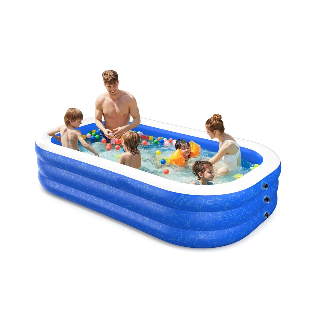Rectangular Thickened Inflatable Pool B940