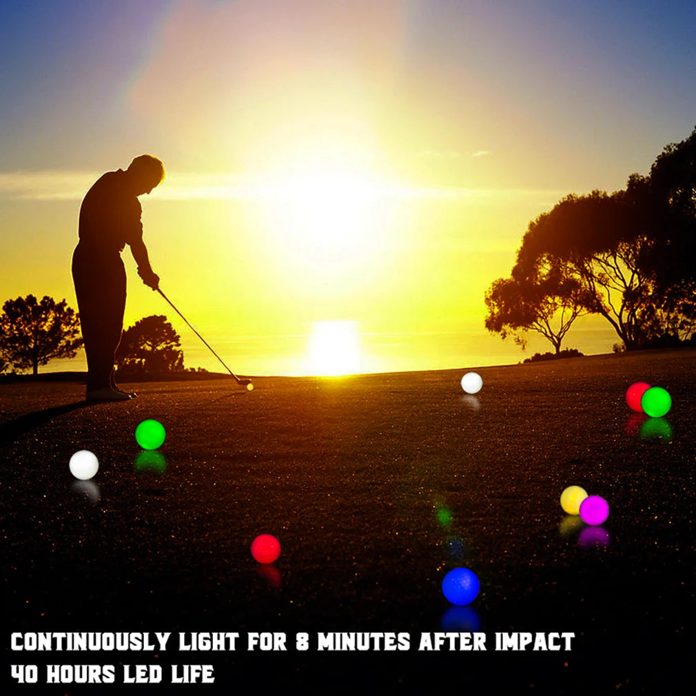 Glow in The Dark Golf Balls 6 Pack B370630