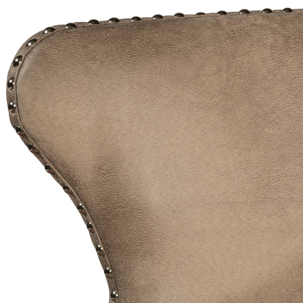 Rustic Gray Swivel Counter Stool Q710