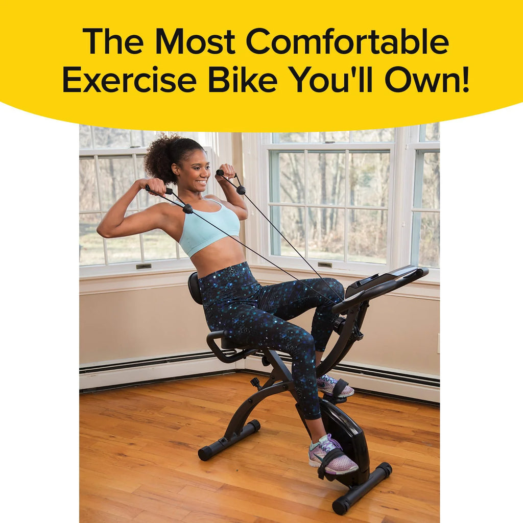 Folding Indoor Exercise Bike D2933