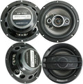 6.5-Inches 4-Way Car Audio Coaxial Speakers N591