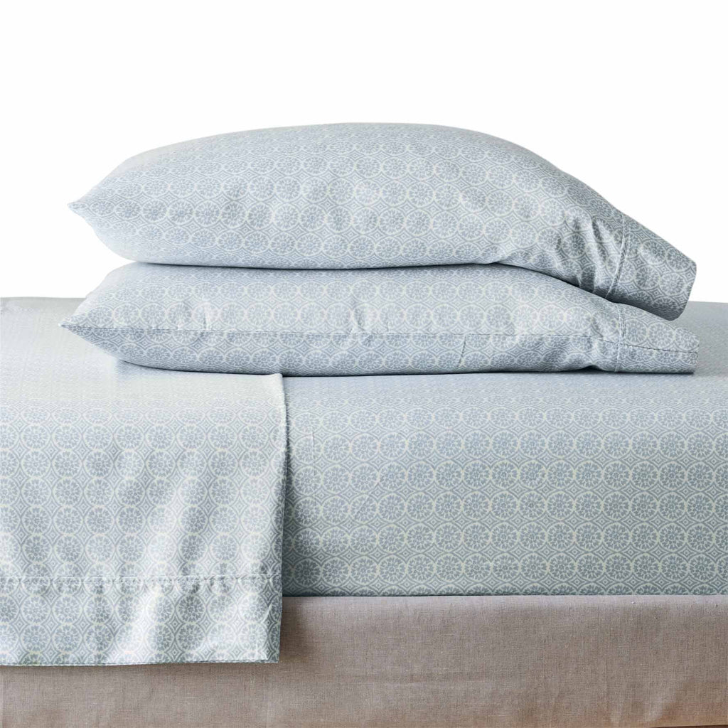 100% Cotton Sateen 300 Thread Count Queen Sheet Set K854146