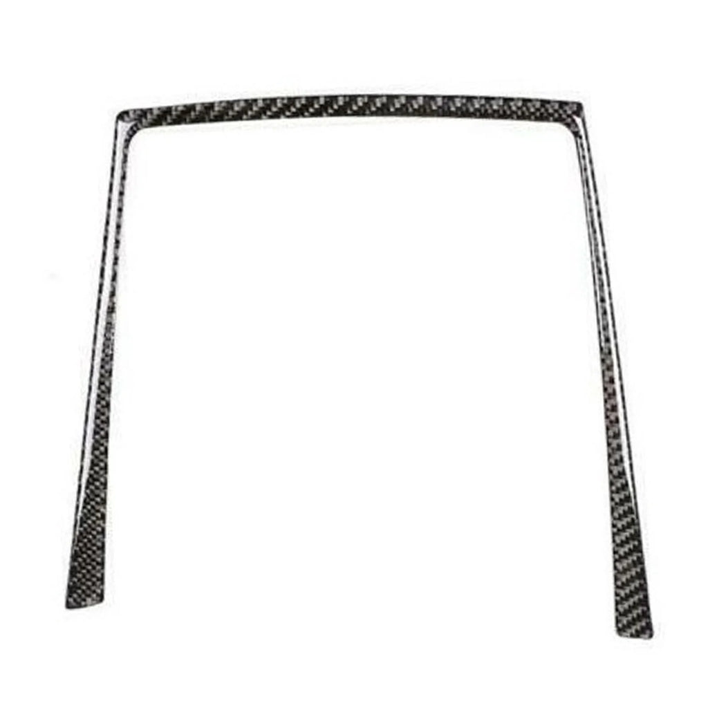 Carbon Fiber Water Cup Holder Frame Cover Trim B634