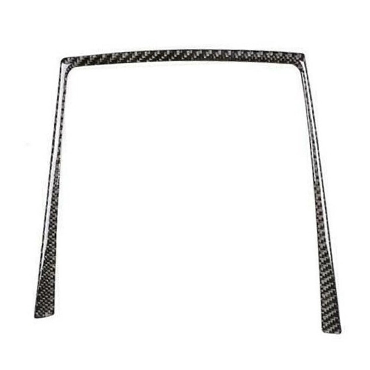 Carbon Fiber Water Cup Holder Frame Cover Trim B634