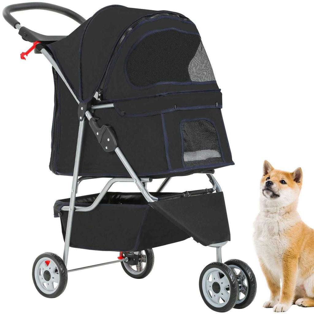 Pet Stroller Folding Carrier T611943