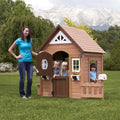 Wooden Cedar Playhouse W602