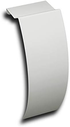 Galvanized Steel Baseboard Heater Cover in White 4 ft with End Caps Q1196