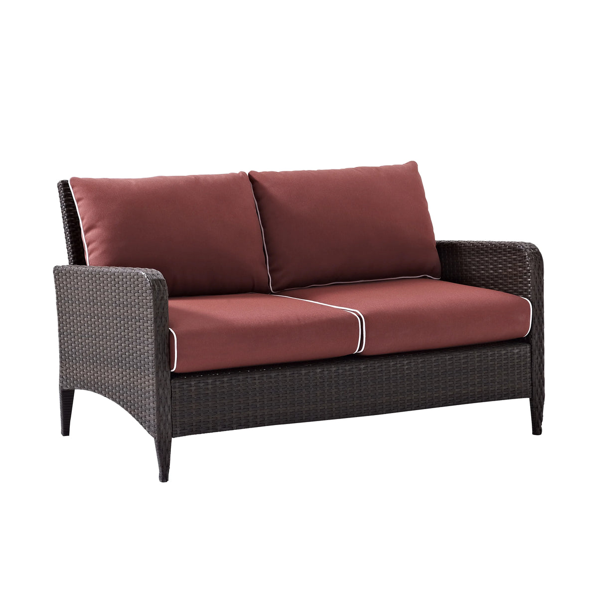 Sangria Outdoor Wicker Loveseat H479939