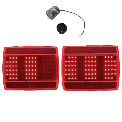 Red Set of 2 LED Sequential Tail Light for Ford Mustang W827643