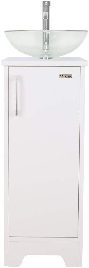 13 inch White Freestanding Bathroom Vanity G588270